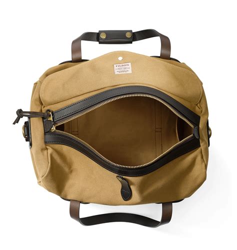 filson small rugged twill duffle.